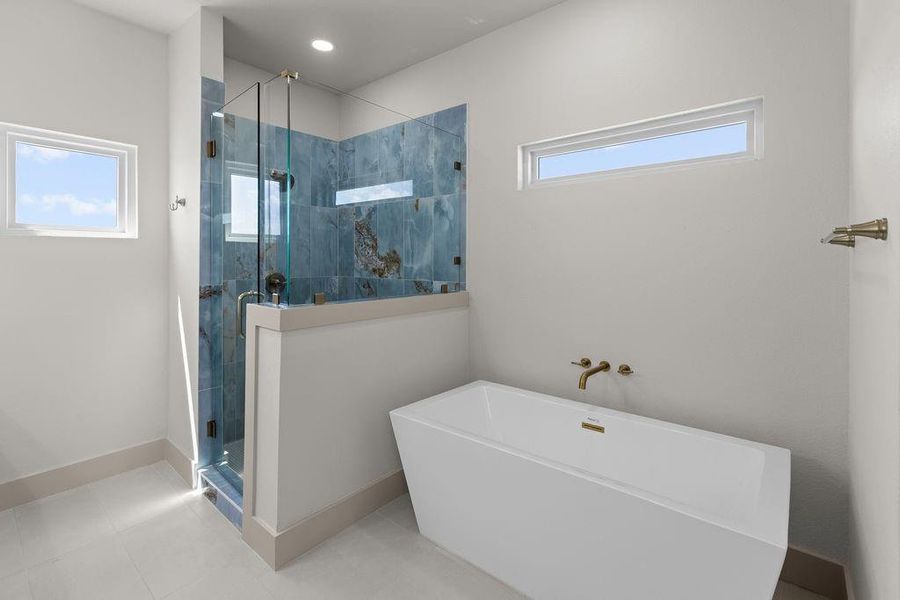 Furnished interior view inside a new home in , Whitesboro (Image 12).