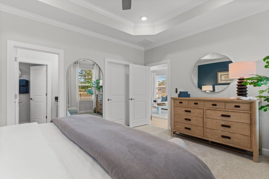 Furnished interior view inside a new home in Terrapin, Leland (Image 17).
