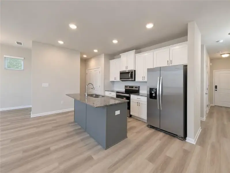 Furnished interior view inside a new home in Walden Park – The Retreat, Lithonia (Image 7).