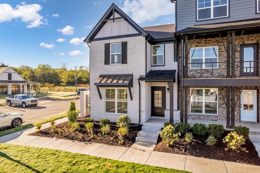 Exterior details and patio area of a home in Anderson Park, Hendersonville (Image 3). Exterior details and patio area of a home in Anderson Park, Hendersonville (Image 3).