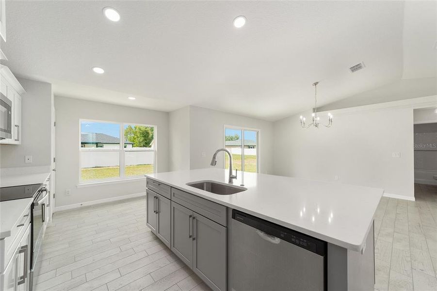 Furnished interior view inside a new home in , Ocala (Image 9).