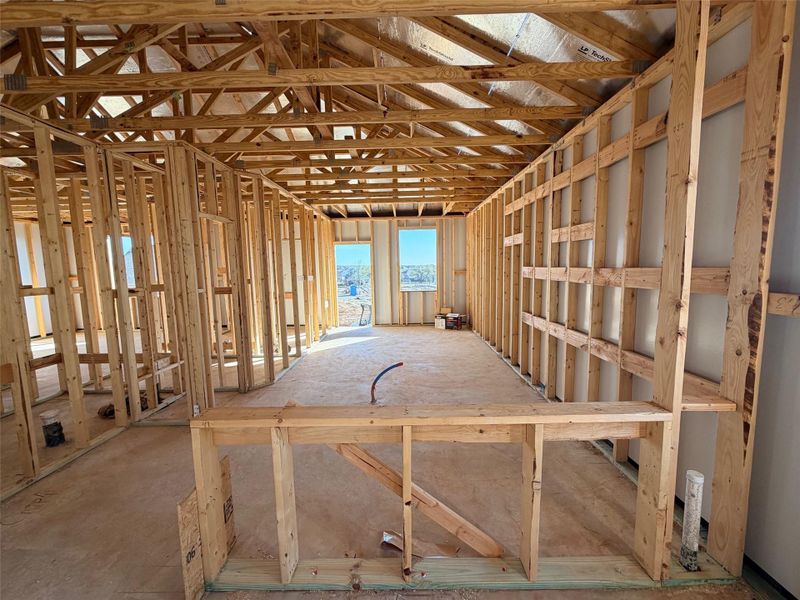 In-progress construction of a new home in La Cima, San Marcos, TX (Image 18).