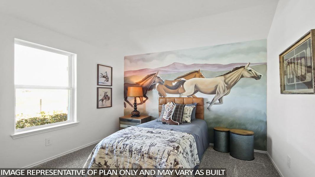 Furnished interior view inside a new home in East Williams Cove, Conroe (Image 9).