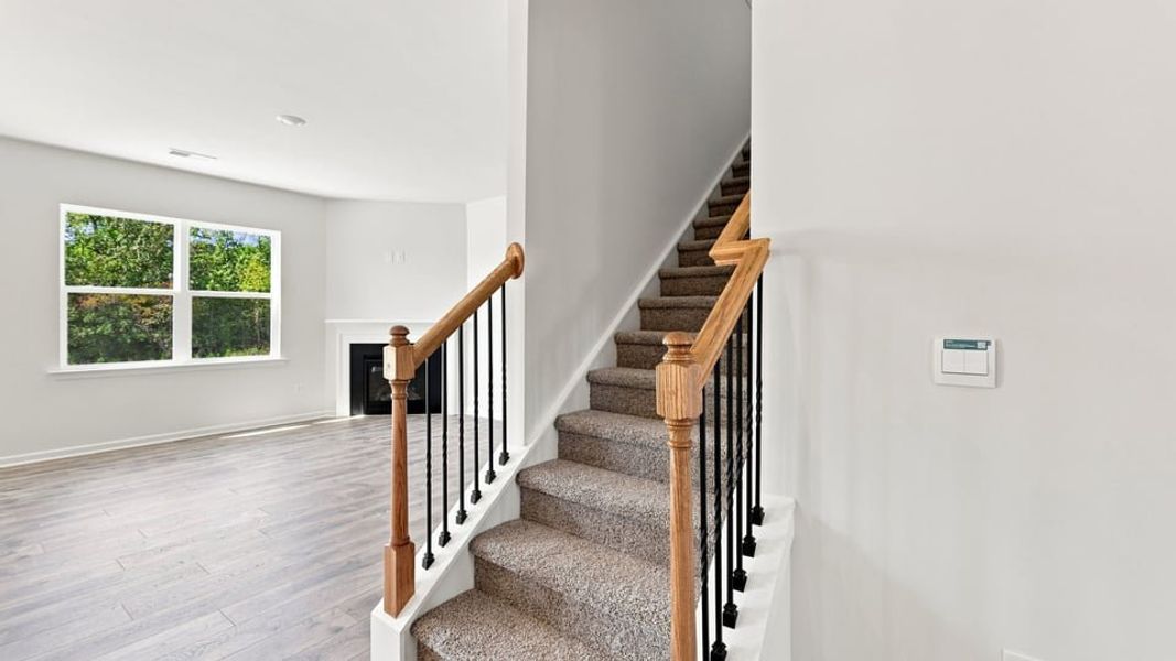 Spacious, unfurnished interior of a new home in Woodglen, Piedmont (Image 28). Spacious, unfurnished interior of a new home in Woodglen, Piedmont (Image 28).