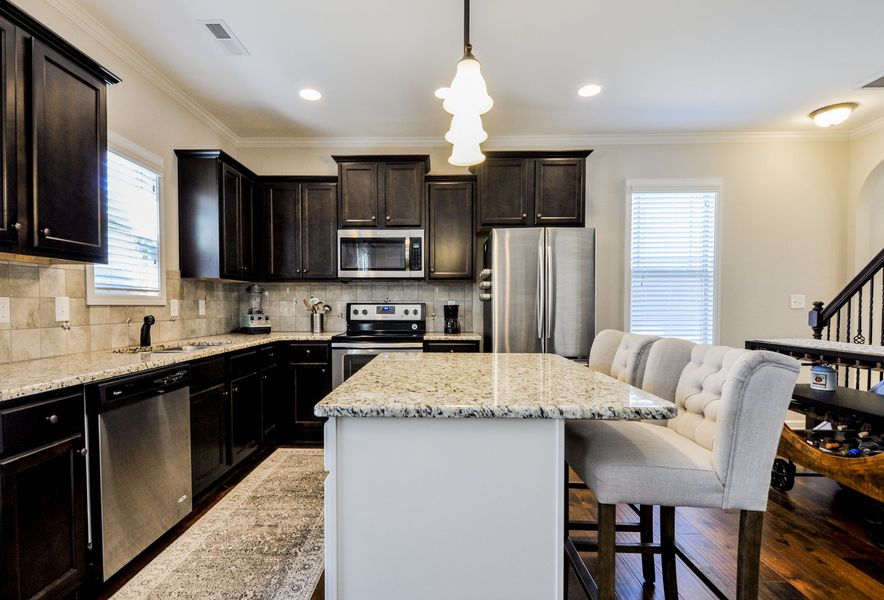 Representative furnished interior of a home built from the Yosemite by RiverWILD Homes in Sawyer Ridge, Dunn (Image 5).