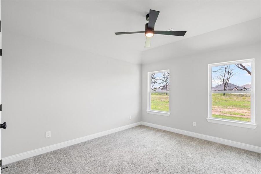 Spacious, unfurnished interior of a new home in Pecan Plantation, Granbury (Image 22). Spacious, unfurnished interior of a new home in Pecan Plantation, Granbury (Image 22).