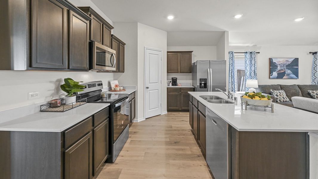 Furnished interior view inside a new home in Wildwood, Royse City (Image 32).