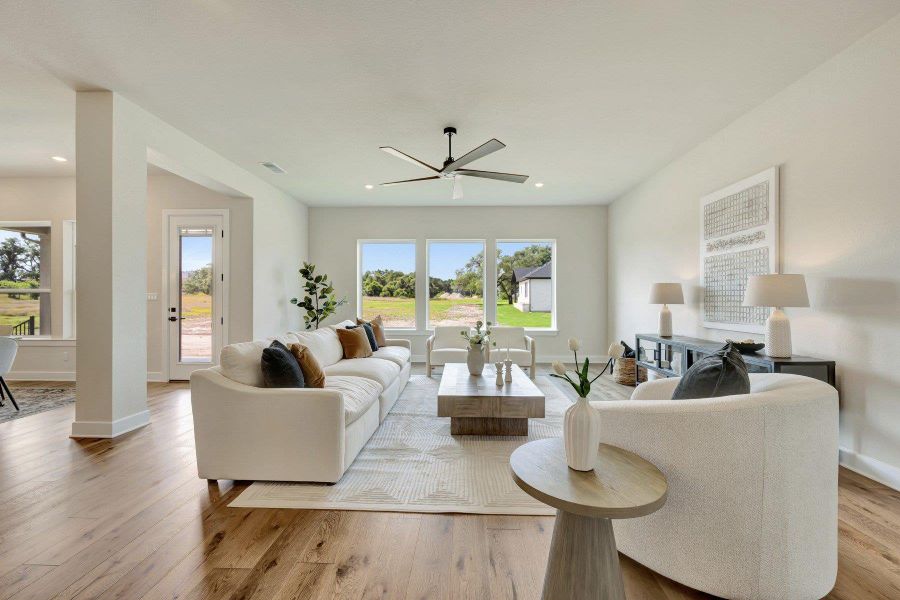 Family Room (Staged)