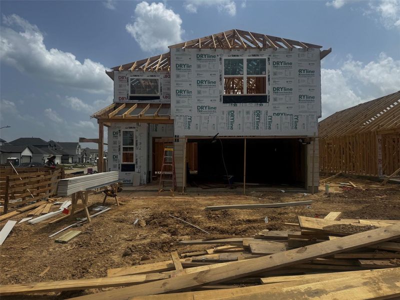 In-progress construction of a new home in Townsend Reserve, Splendora, TX (Image 29). In-progress construction of a new home in Townsend Reserve, Splendora, TX (Image 29).
