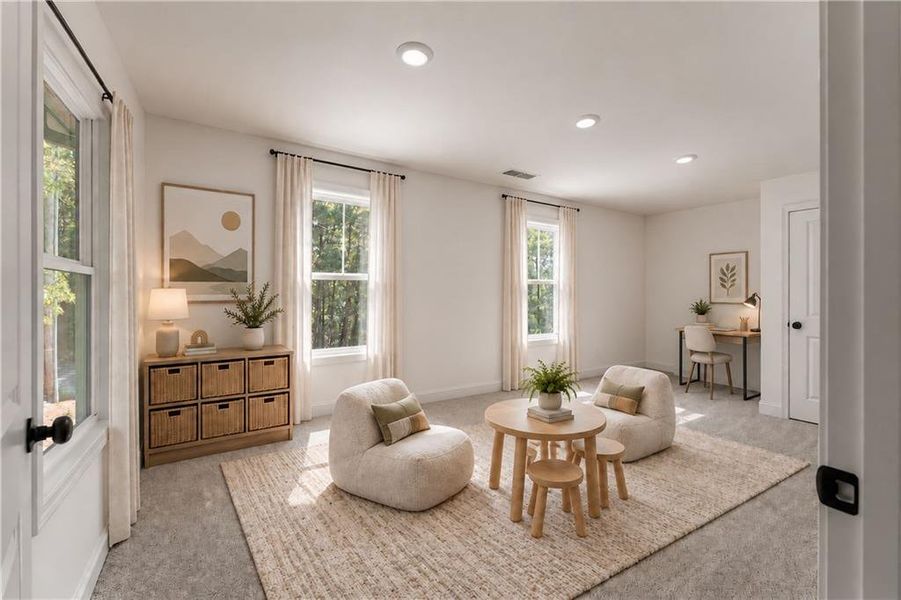 Furnished interior view inside a new home in , Waleska (Image 5).