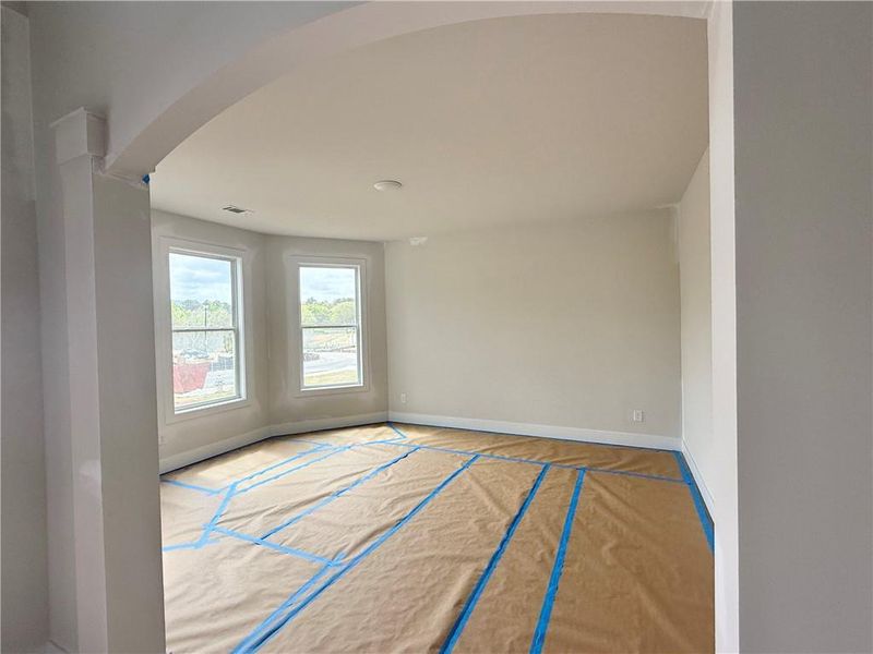 In-progress construction of a new home in , Hoschton, GA (Image 8).