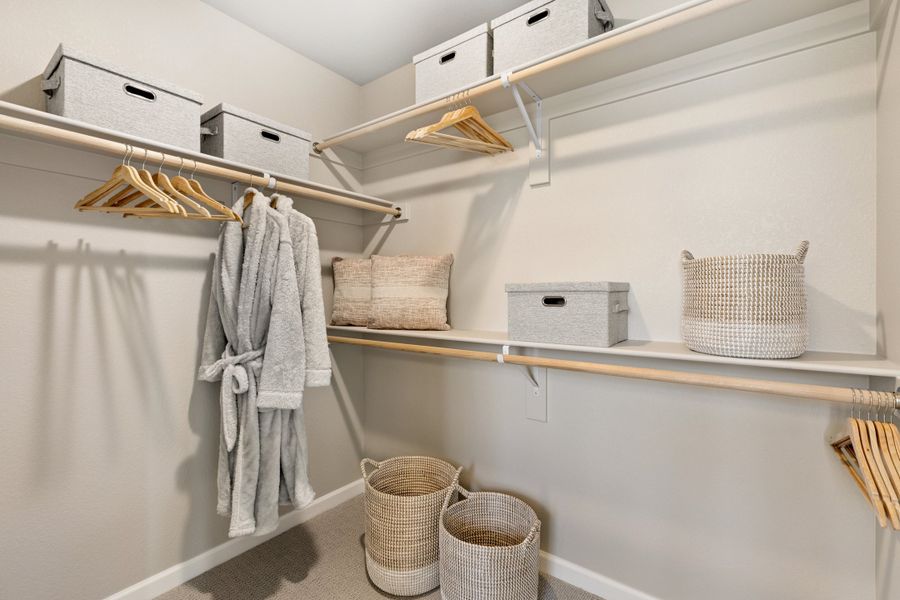 Representative interior finishes for a home built from the Biscayne by Risewell Homes in Spring Valley, Longmont (Image 14).