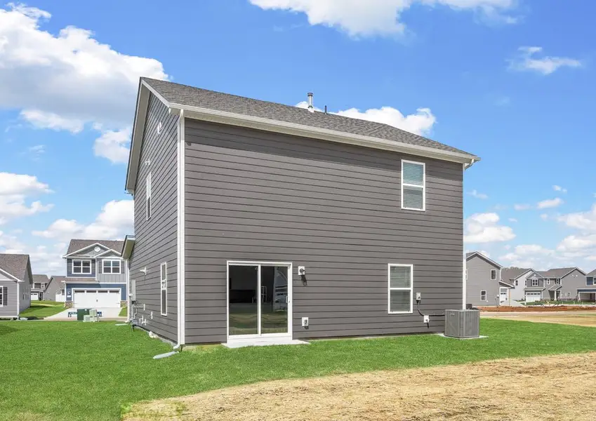 The backyard of The Davidson The backyard of The Davidson