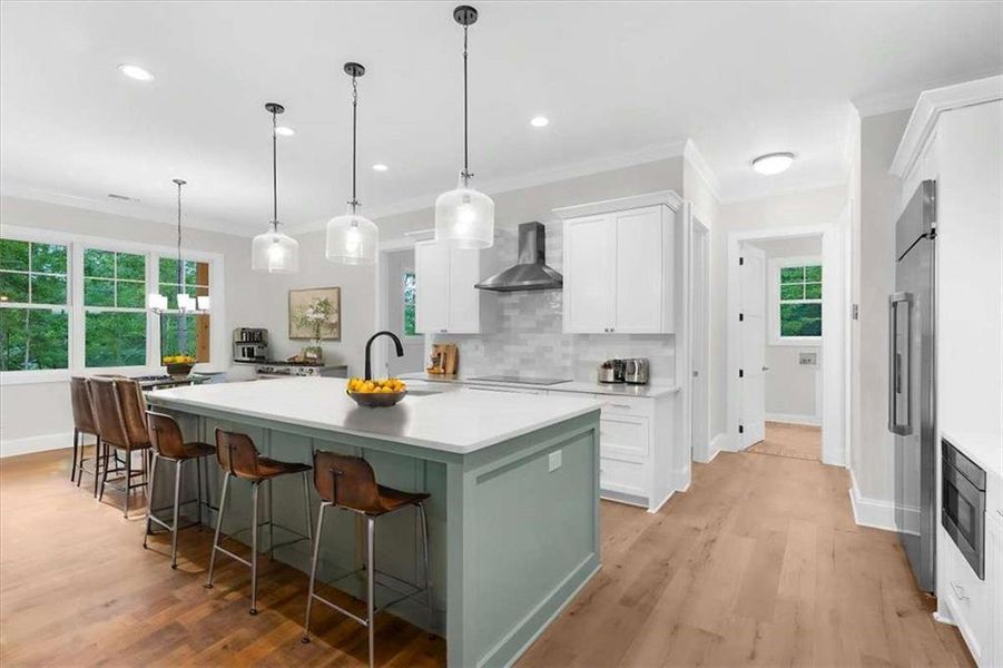 Furnished interior view inside a new home in , Cornelia (Image 15).