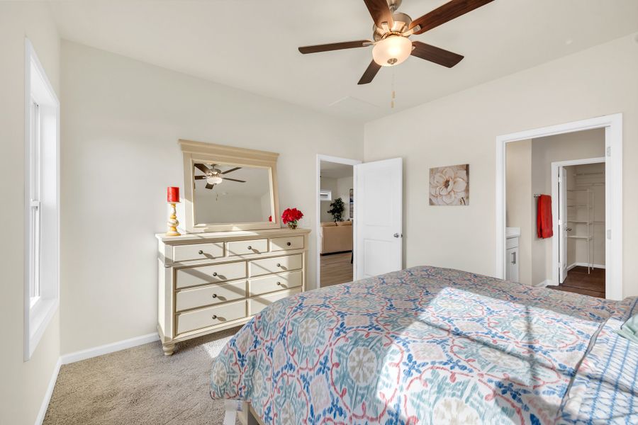 Representative furnished interior of a home built from the Courtney II by Great Southern Homes in Oak Hollow, Longs (Image 29).