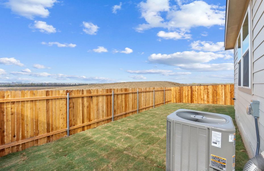 Exterior details and patio area of a home in Larson Crossing, Elgin (Image 3).