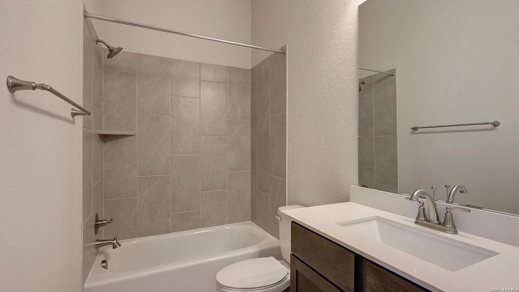 Furnished interior view inside a new home in VIDA, San Antonio (Image 6).