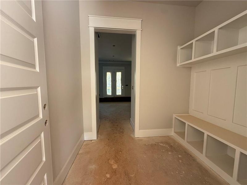 In-progress construction of a new home in , Hoschton, GA (Image 34).