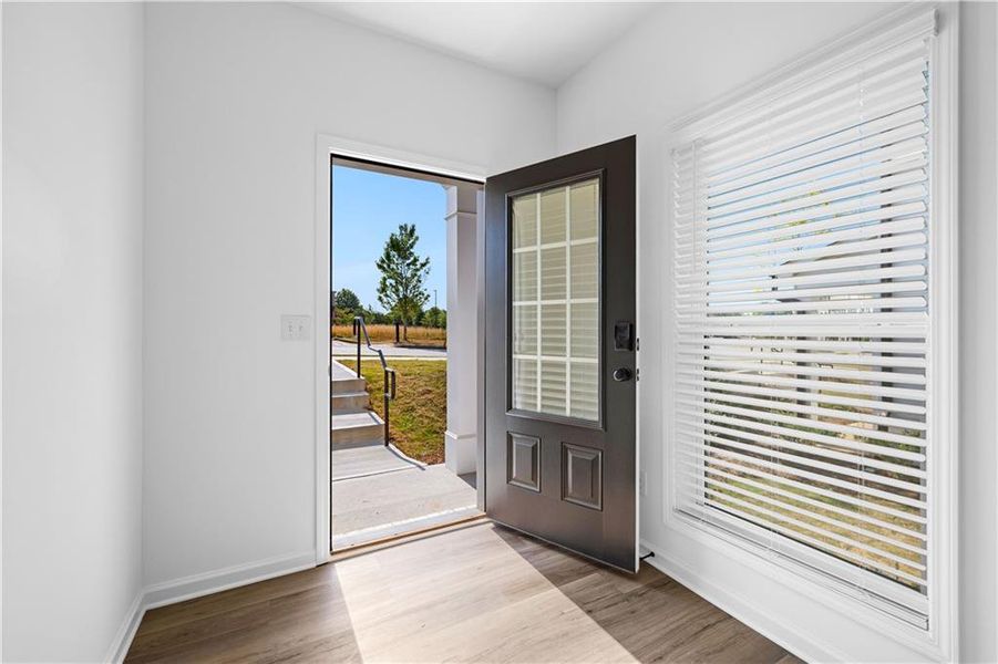 Spacious, unfurnished interior of a new home in Nickel Creek at Newnan Crossing, Newnan (Image 28). Spacious, unfurnished interior of a new home in Nickel Creek at Newnan Crossing, Newnan (Image 28).