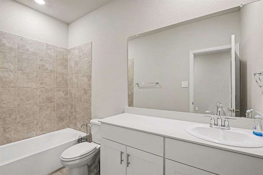 Furnished interior view inside a new home in Palmilla Springs - Classic Series, Fort Worth (Image 6).