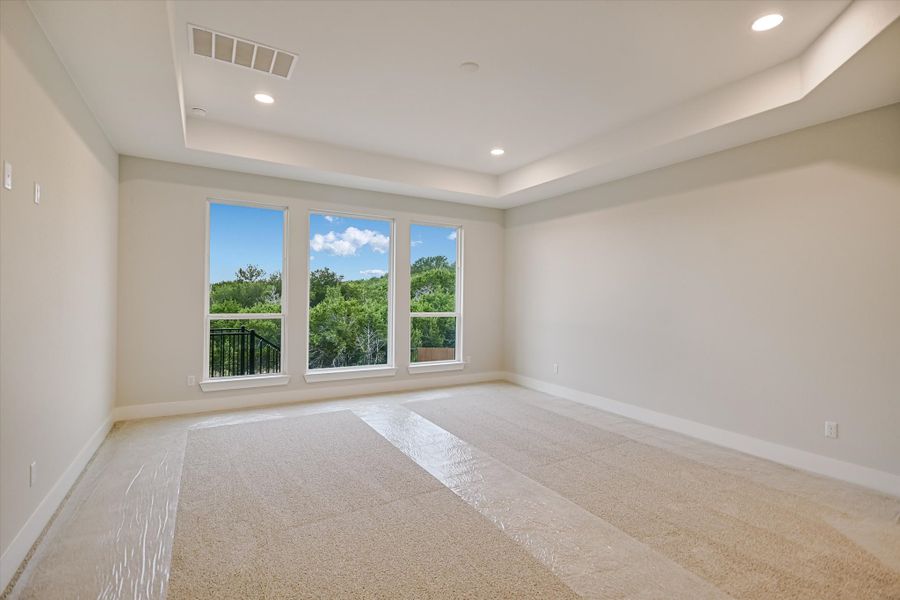 Representative unfurnished interior of a home built from the Sapphire by Giddens Homes in Riverstone, Georgetown (Image 91).