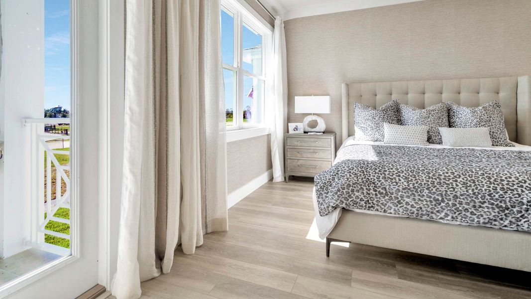 Furnished interior view inside a new home in Lagoon Residences at Epperson, Wesley Chapel (Image 15).