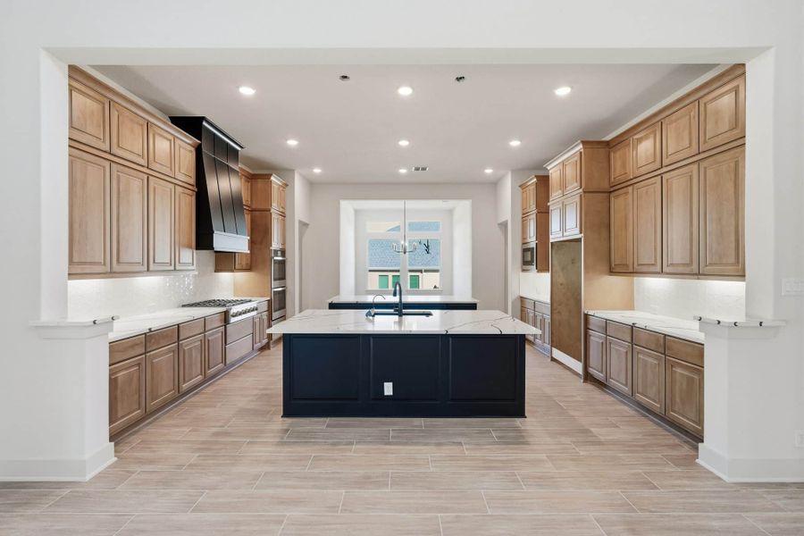 Representative furnished interior of a home built from the Memphis by Chesmar Homes in Potranco Oaks, San Antonio (Image 4).