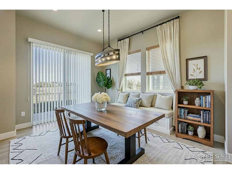 Furnished interior view inside a new home in Country Club Reserve – Fort Collins, Fort Collins (Image 11).
