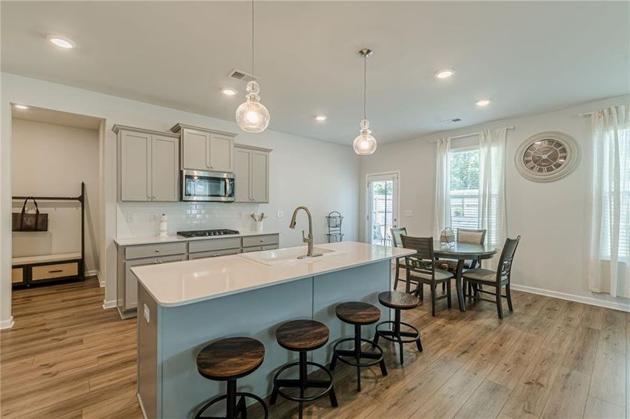Furnished interior view inside a new home in Dixon Farm, Fayetteville (Image 4).
