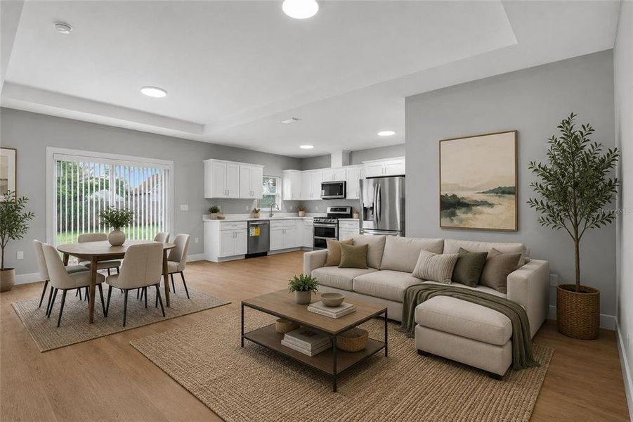 Furnished interior view inside a new home in , Spring Hill (Image 12).