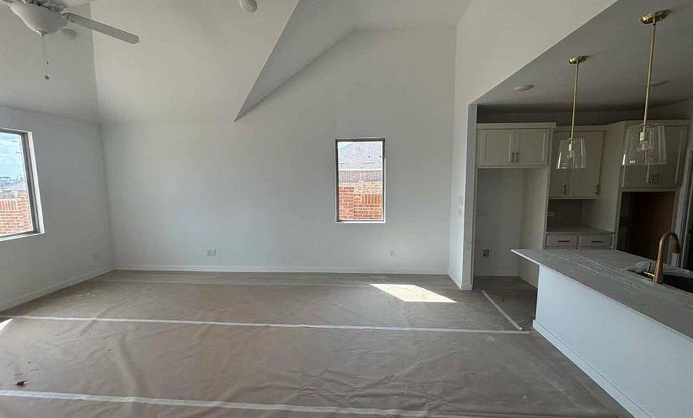 Dining Room Construction Progress