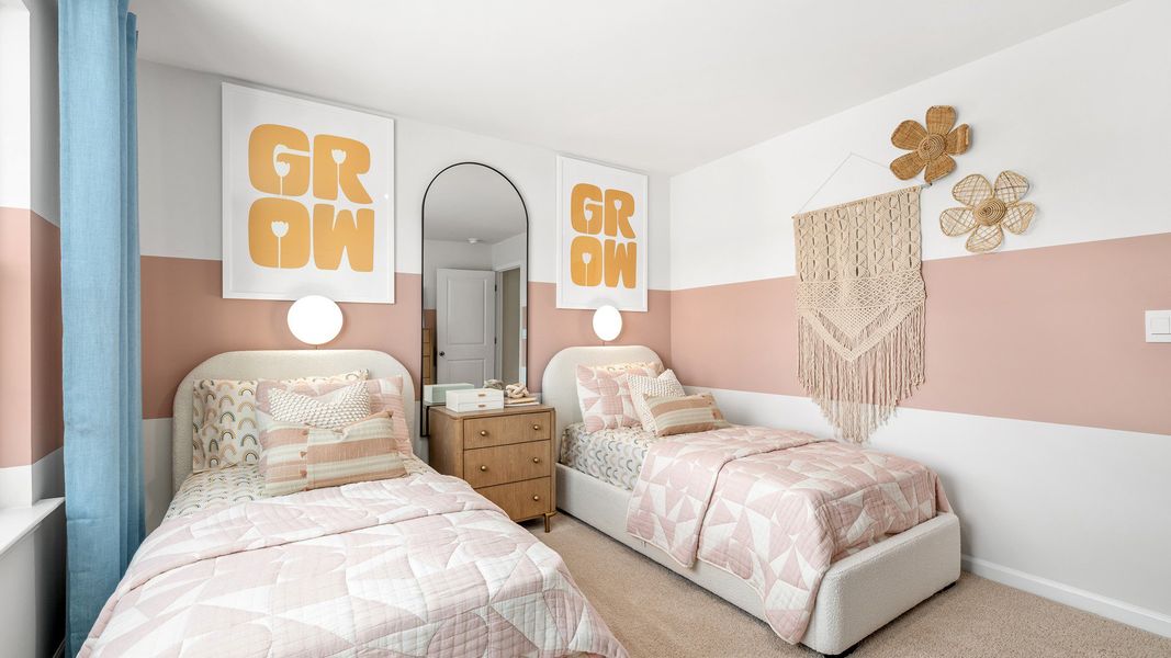 Furnished interior view inside a new home in Forest Creek, Winston-Salem (Image 29). Furnished interior view inside a new home in Forest Creek, Winston-Salem (Image 29).