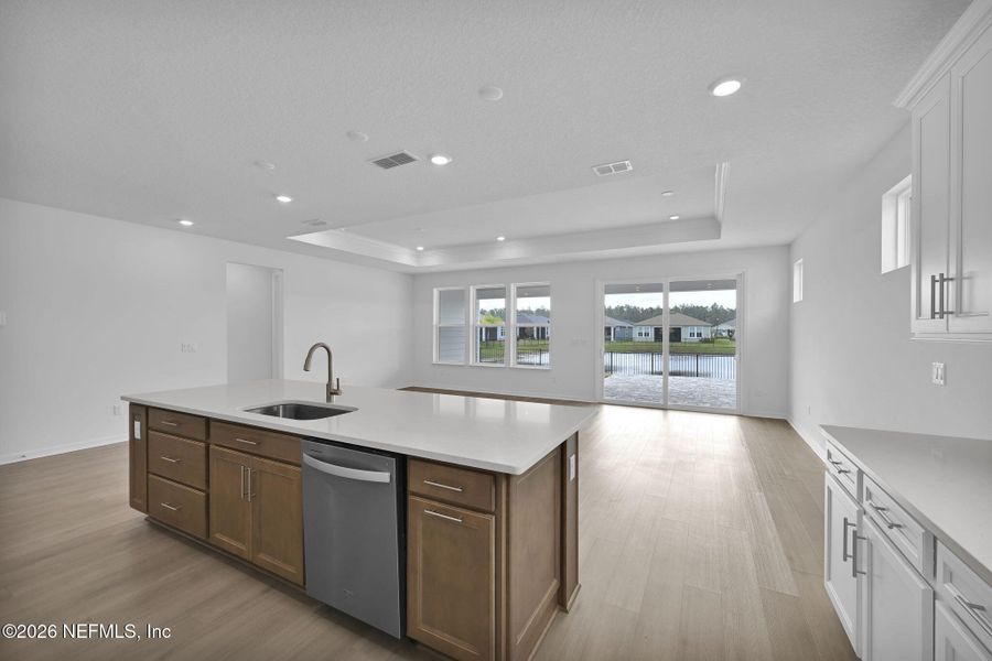 Furnished interior view inside a new home in Summer Bay at Grand Oaks, St. Augustine (Image 15).