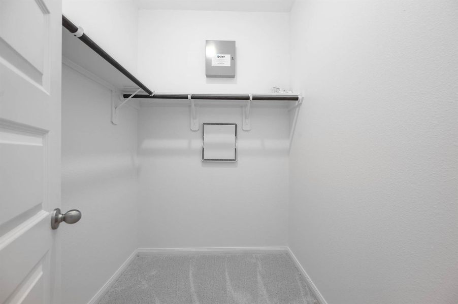 His walk-in closet. His walk-in closet.