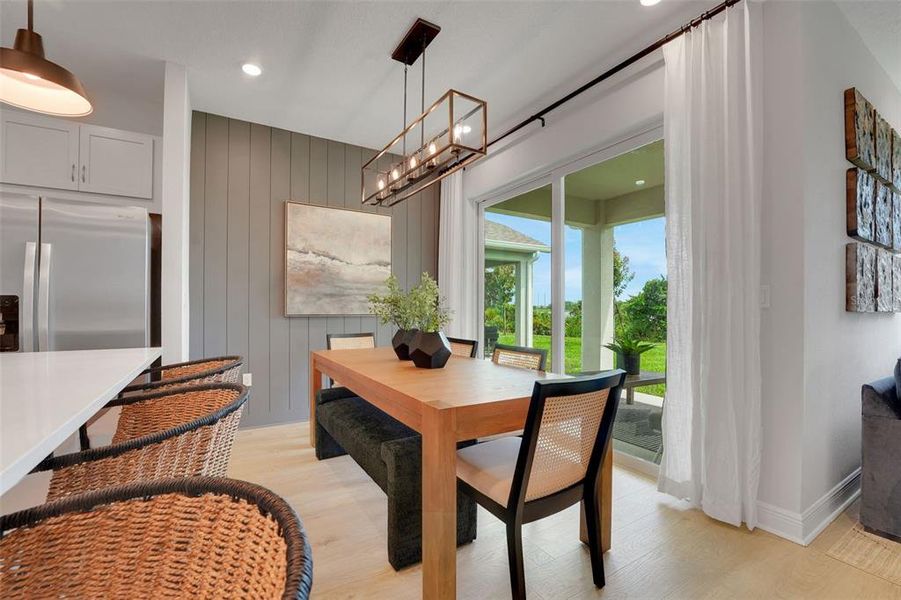 Furnished interior view inside a new home in Willowbrook North, Winter Haven (Image 5).