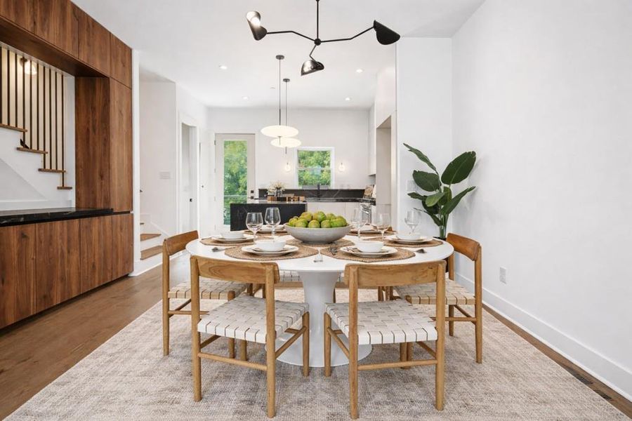 Furnished interior view inside a new home in Arlo Modern, Atlanta (Image 6).