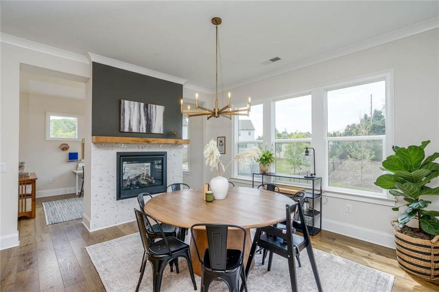 Furnished interior view inside a new home in , Marietta (Image 29). Furnished interior view inside a new home in , Marietta (Image 29).