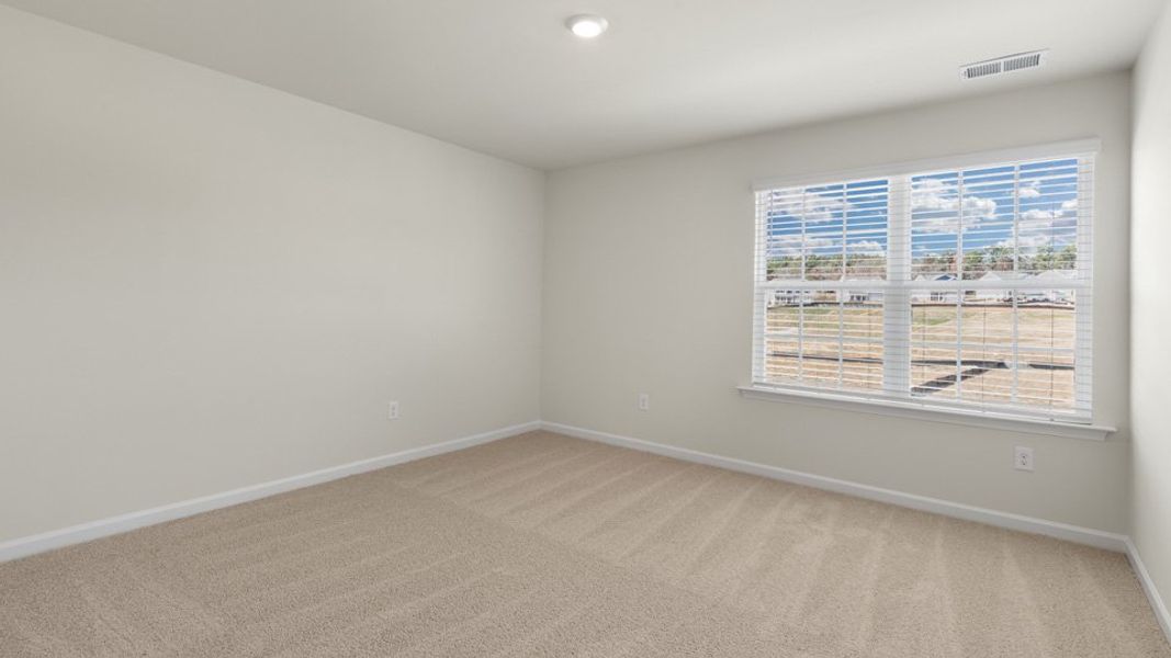 Spacious, unfurnished interior of a new home in Shahbain Reserve, Raeford (Image 27). Spacious, unfurnished interior of a new home in Shahbain Reserve, Raeford (Image 27).