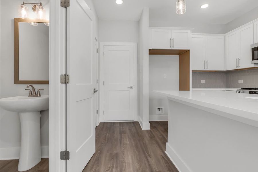 Furnished interior view inside a new home in Echo Park, Suwanee (Image 13).