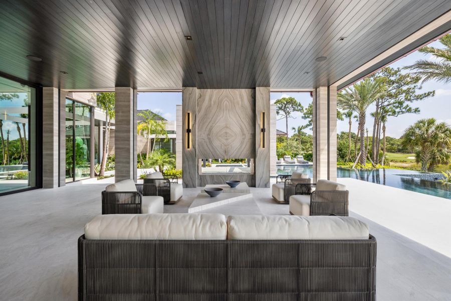 Front exterior of a new home in , Jupiter, FL, highlighting curb appeal (Image 43).