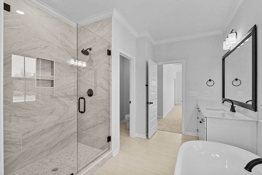 Furnished interior view inside a new home in Lilah Grove, Summerfield (Image 15).