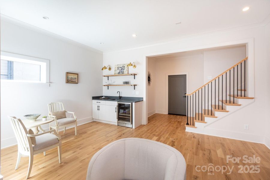 Furnished interior view inside a new home in , Charlotte (Image 9).