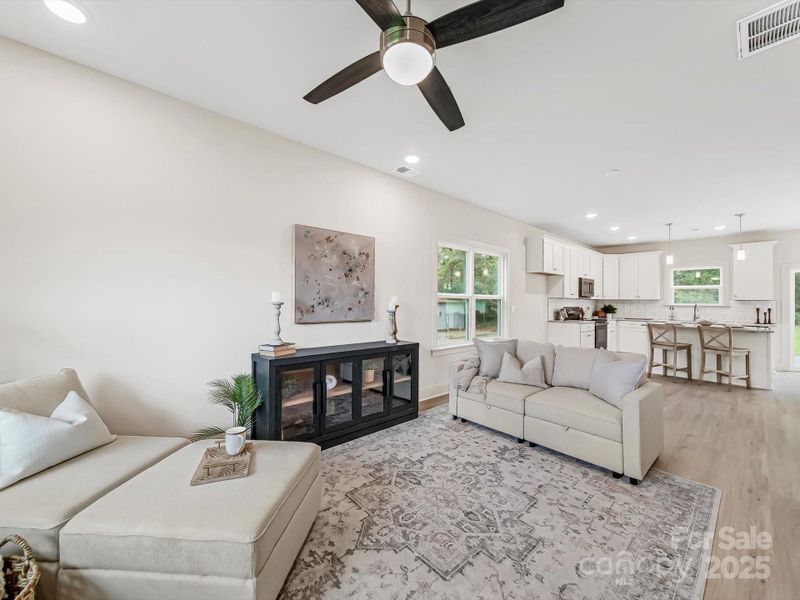 Furnished interior view inside a new home in , Marshville (Image 11). Furnished interior view inside a new home in , Marshville (Image 11).
