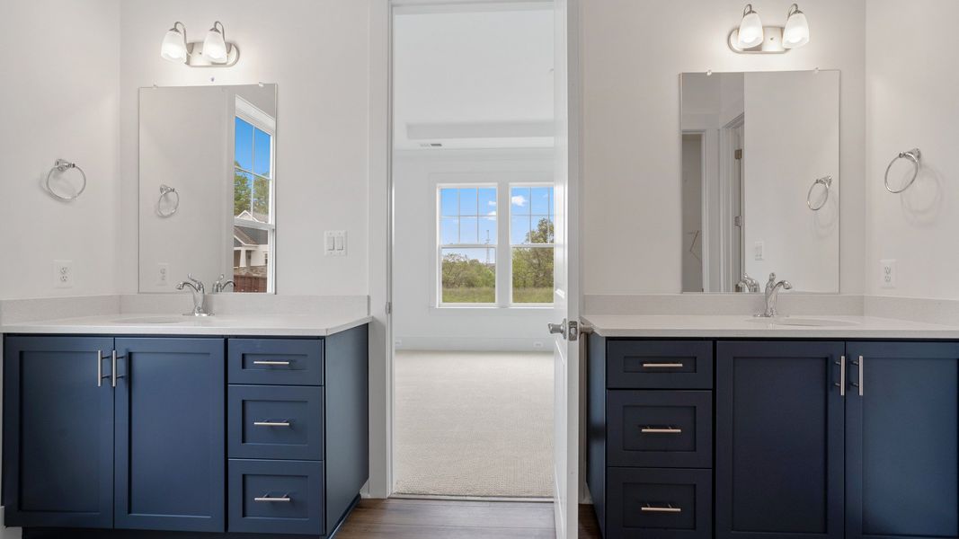 Representative furnished interior of a home built from the The Haven by DRB Elevate. in Brook Run, Fort Mill (Image 25).