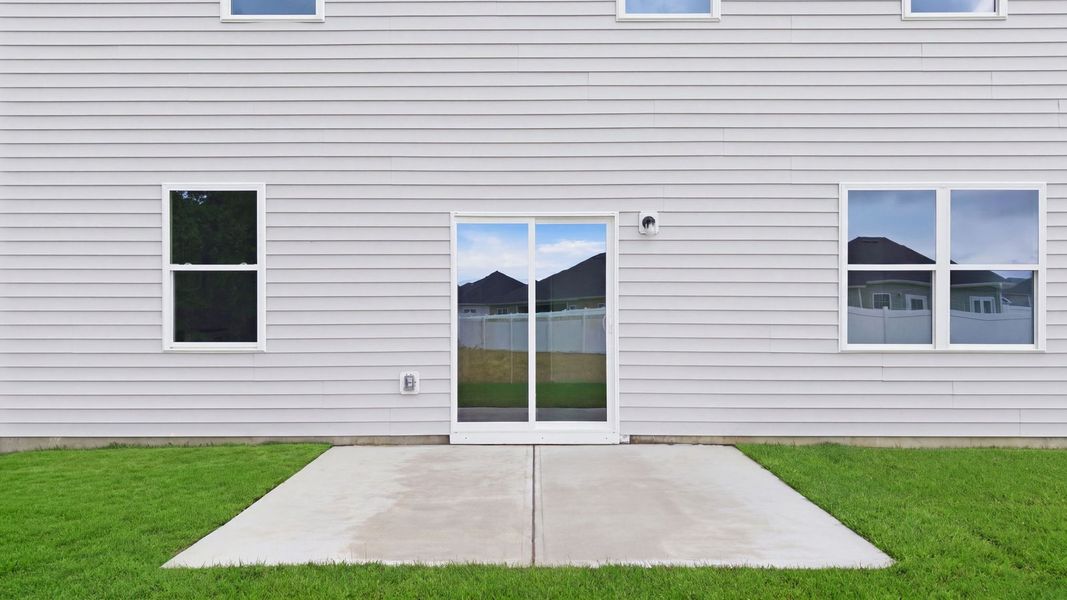 Exterior details and patio area of a home in Villa Grande, Winterville (Image 22). Exterior details and patio area of a home in Villa Grande, Winterville (Image 22).