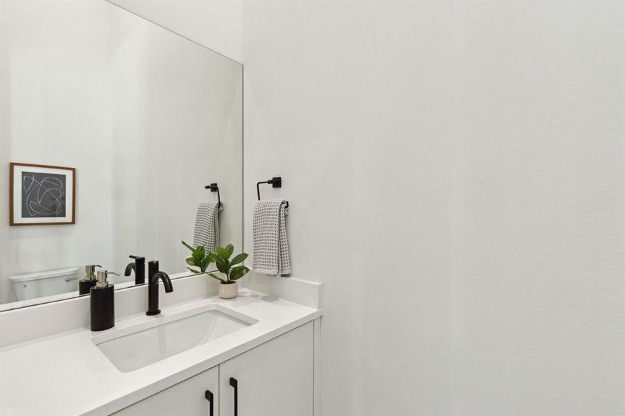 Furnished interior view inside a new home in , Dallas (Image 14).