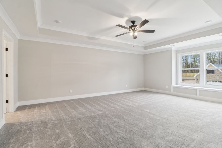 Representative unfurnished interior of a home built from the Ashbourne II by Great Southern Homes in Collins Cove, Chapin (Image 50).