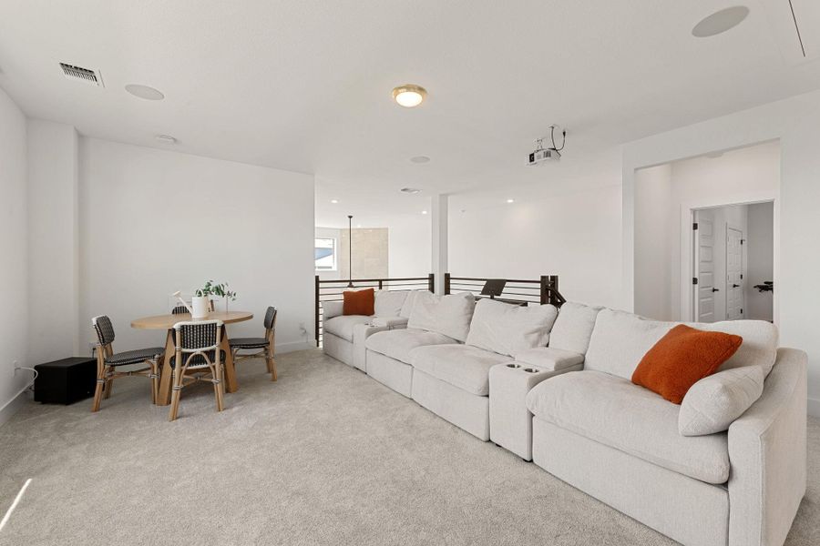 Furnished interior view inside a new home in , Austin (Image 28). Furnished interior view inside a new home in , Austin (Image 28).