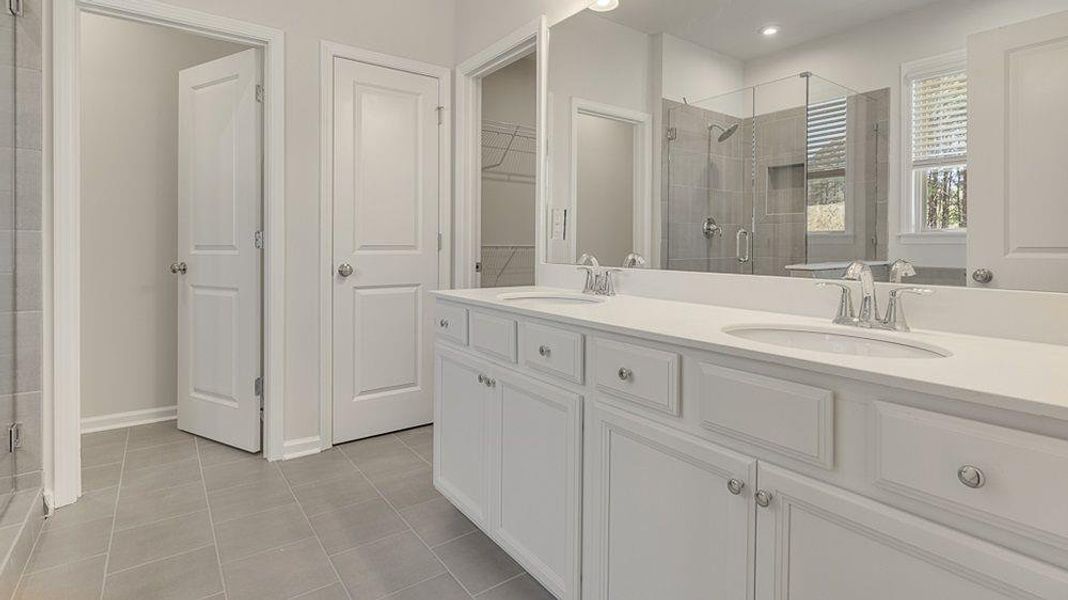 Furnished interior view inside a new home in Falls Creek, Flowery Branch (Image 6).