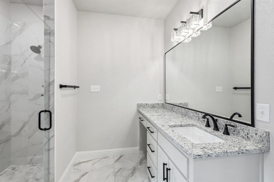 Furnished interior view inside a new home in , Bridgeport (Image 4).